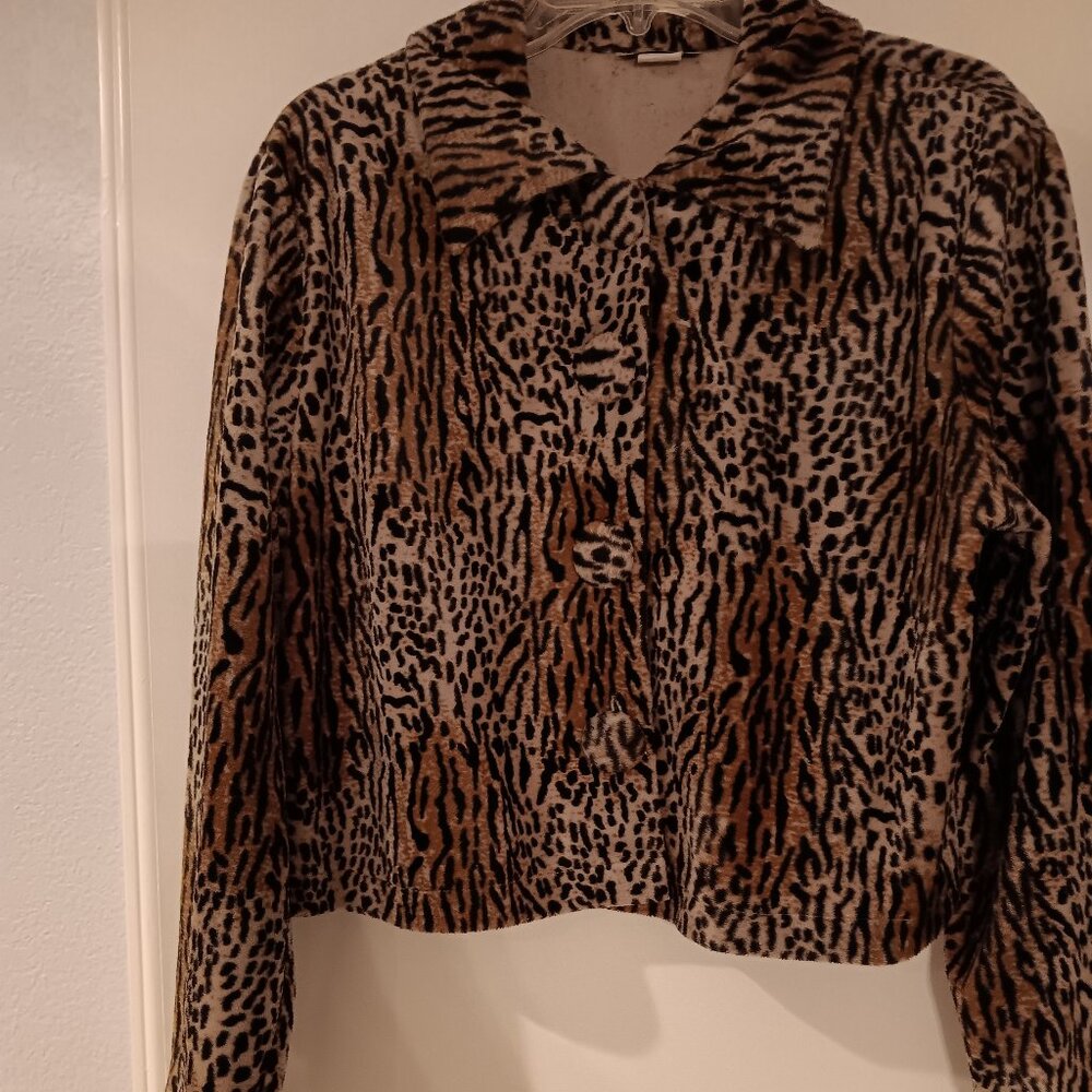 Peaces U.S.A. - XL - Leopard Print Jacket
